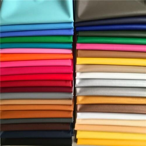 Faux PU Leather Fabric 0.7mm Thickness Synthetic Leather for Bag tissu cuir Artificial Leather for sewing material Wholesale