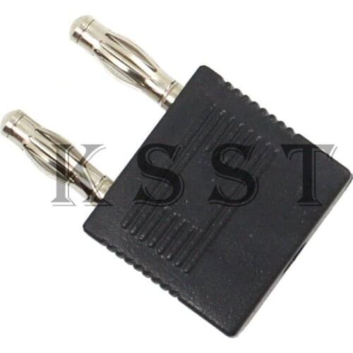 CP205 pitch 14mm Unshrouded insulated 4mm banana Female to 2*4mm banana plug