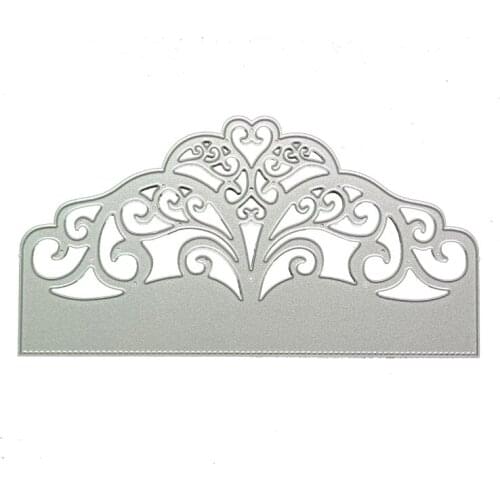 YINISE CUT Metal Cutting Dies For Scrapbooking Crown Stencils Scrapbook DIY Album Cards Decoration Embossing Die Cuts Cutter