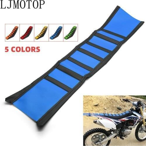 Newest Motorcycle Rubber Soft Seat Cover Dirt Bike Leather Cover For YAMAHA YZ125 YZ250F YZ450F YZ250X YZ250FX YZ450FX Motocross