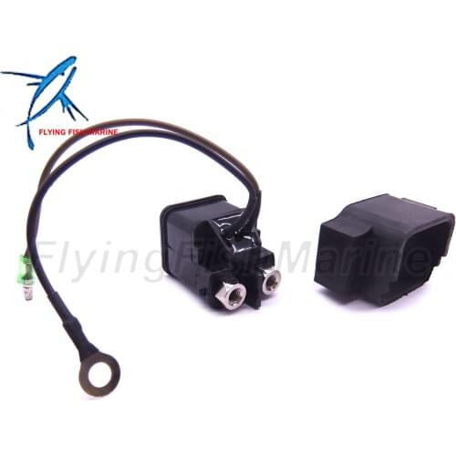 Outboard Engine 3H8-76040-0 3H8760400 3H8760400M Starter Solenoid / Relay Assy for Tohatsu Nissan Boat Motor 8HP 9.8HP 15HP 18HP
