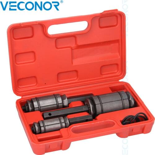 3Pcs Tail Pipe Expander 1-1/8" to 3-1/2" Car Exhaust Tail Pipe Tube Expander Spreader Tool Set Muffler Dent Remover Tool 29-89mm