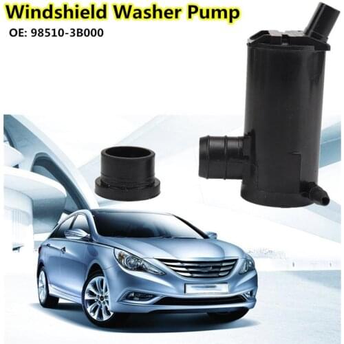 Car Wiper Scrubber Spray Pump Windshield Washer Pump+4PCS Repair Tool kit for Elantra Sonata OE:98510-3B000