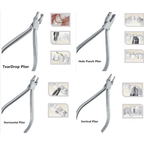 Dental Orthodontic Retainer Plier Invisable Brace Bracket Clear Aligner Trainer Forceps Thermal Forming