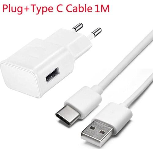 USB Charging Adaptive Fast charger For Samsung A20 A20E A30 A40 A50 A70 Note 10 9 8 Redmi K20 Pro Mobile phone Type C Cable
