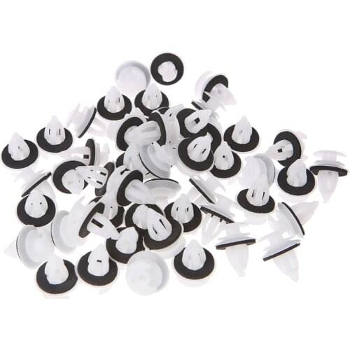 50PCS Car Door Panel Clips With Seal Ring For BMW E34 E36 E38 E39 E46 M3 M5 Z3 X5 Auto Fastener & Clip