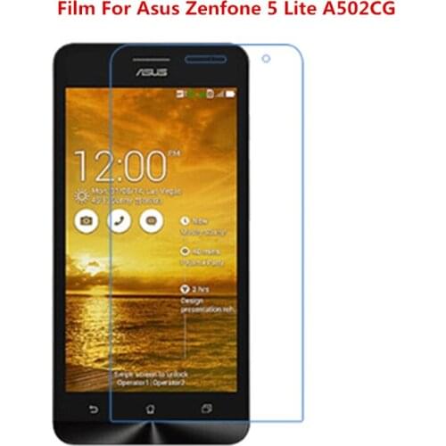 1/2/5/10 Pcs Ultra Thin Clear HD LCD Screen Protector Film With Cleaning Cloth Film For Asus Zenfone 5 Lite A502CG
