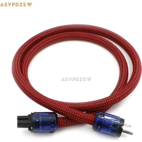 1.5M LX01A 4N OFC 3 core US standard AC Power supply cable for CD/Power amplifier