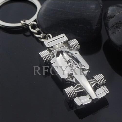 1PCS Racing Key Chains Rings Zinc Alloy Metal For Car Keyrings KeyChains For Man Women High Quality Gift
