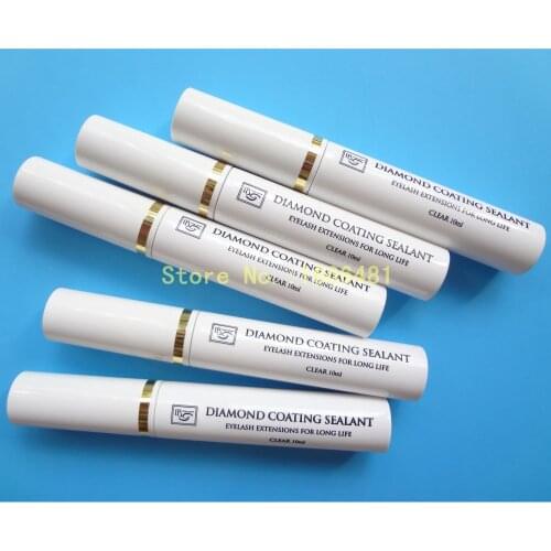 2pcs/lot Clear Black Mascara Coating for Eyelash Extension After Care
