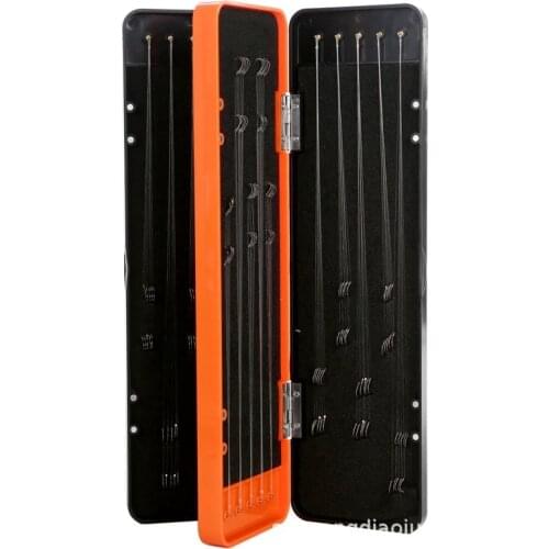 32/37/45/55cm 3 layer Carp Fishing Rig Tackle Box Zig Chod Stiff Hair Rig Storage Box for Herabuna Fishing Line Hook