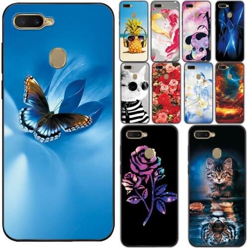 For OPPO A7 Case Phone Shell For OPPO A7N AX7 Silicone TPU Shockproof Cover For OPPO A5S AX5S Soft Protective Case OPPO A7 Coque