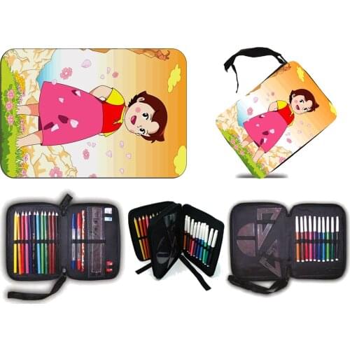 MERCHANDMANIA case HEIDI series ANIME RETRO 80 school school boy girl pencils pen custom offer