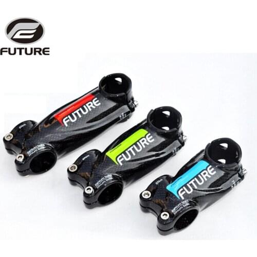 New full carbon fibre mtb bike stem alloy cover 10 degrees mountain road bicycle handlebar stems bicicleta parts 31.8*70-130mm