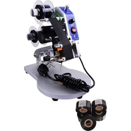 DY-8 Manual type hot foil label printing machine for food and pharmacy factory