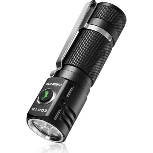 Lumintop EDC18 2800Lumens EDC flashlight Side switch Anduril UI 18650 flashlight with magnetic tail and diffuser