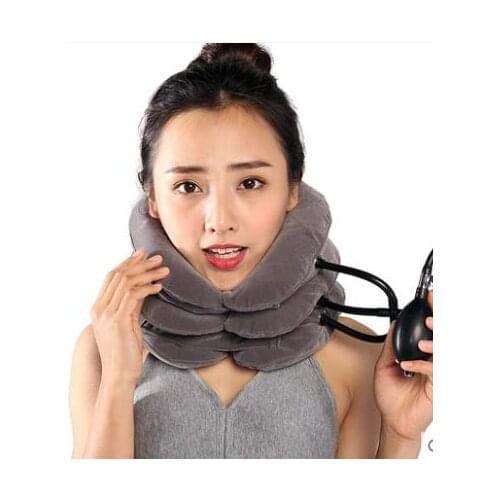 Quality Cervical Traction Collar Medical Neck Massage Device Support Brace Posture Corrector Pain Relief Neck Stretcher