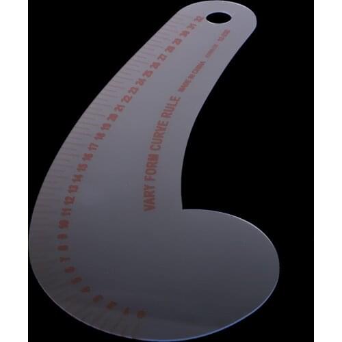 12.2 Inch Long Comma Shaped Ruler Sewing Tools By Clothing Sewing Supplies