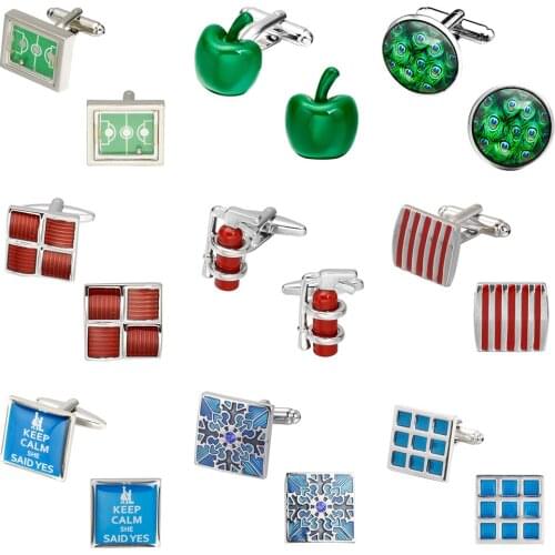 MeMolissa 2018 Luxury HOT Shirt Cufflink for mens Brand cuff buttons Colorful cuff link High Quality Men Jewelry Abotoadura