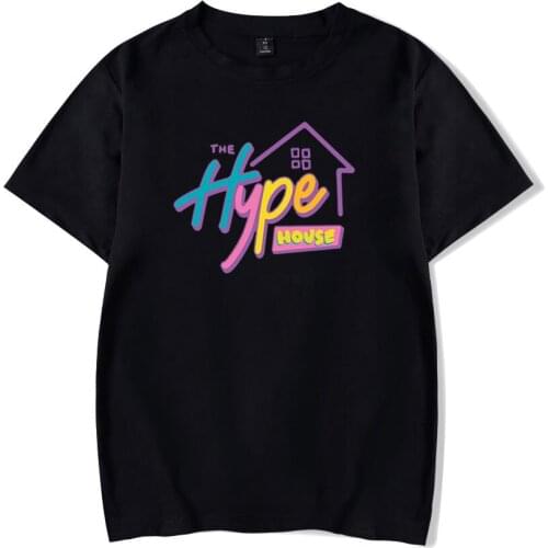Fashion The Hype House T-shirt Charli D'Amelio T Shirt Men/Women cotton O-neck Tshirt Short Sleeve T-shirts Tops Tees