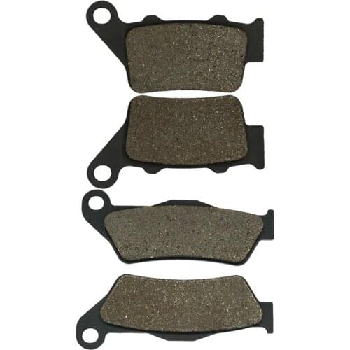 Cyleto Motorcycle Front and Rear Brake Pads for ATK 125 2003 250 260 2003 250 370 (2T) 2004 500 2T 2004