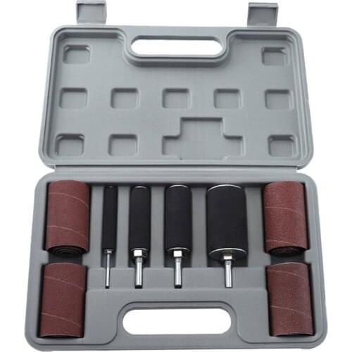 Sandpaper Circle Grinding Wheel Sandpaper Polishing Shank Grinding Accessories with Connecting Rod for Grinding Polishing