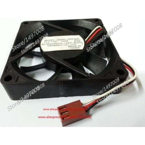 NMB-MAT 2806KL-04W-B86 CS2 DC 12V 0.65A 3-Wire 70x70x15mm Server Cooling Fan