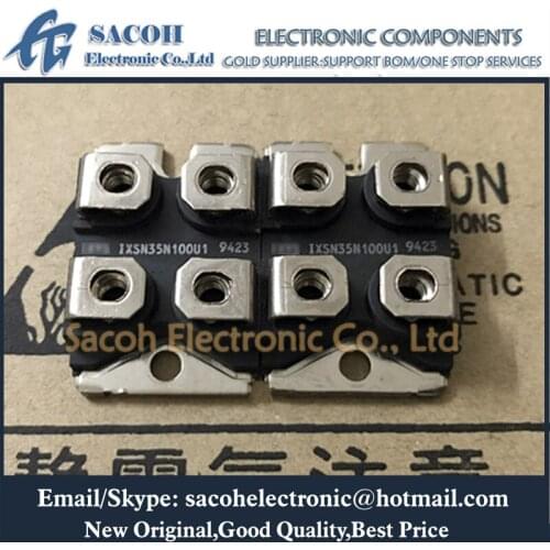 Free Shipping 1Pcs IXSN35N100U1 IXSN35N100AU1 IXSN35N120AU1 IXSN30N100AU1 SOT-227B 35A 1000V IGBT Module
