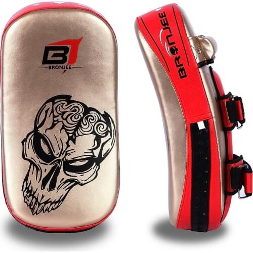 New Boxing pads Thai Kick Boxing Strike Pads Muay Arm Punch MMA For Boxing Taekwondo Foot Target 4 colors