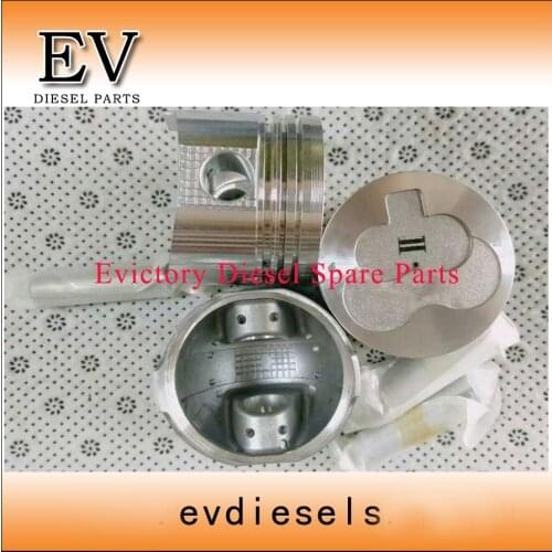 Genuine new For Mitsubishi engine L3E piston piston ring full gasket kit main bearing con rod bearing