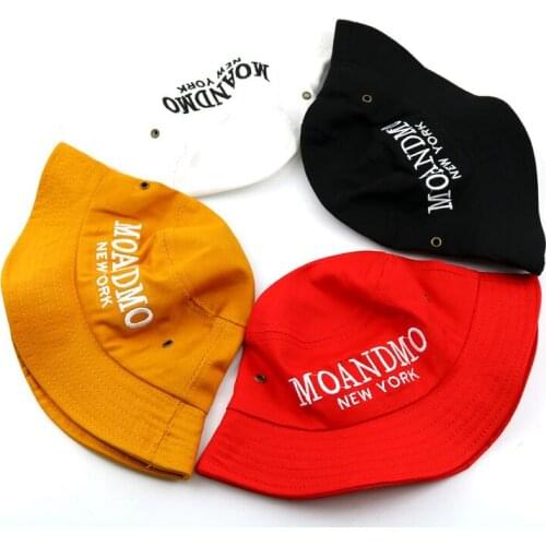 Infant Baby Kids Basin Hat Spring Summer New Children Sunshade Fisherman Hats Foldable Embroidery Letter Sunblock Sun Cap