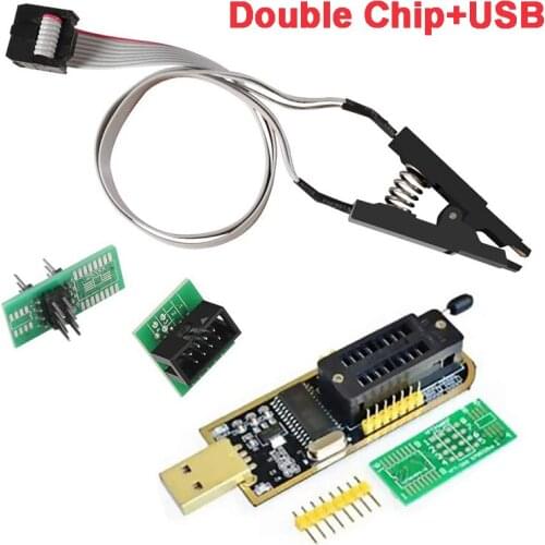 SOIC8 SOP8 Test Clip Programmer Module DIY Kit Flash Bios CH341A EEPROM 24-25 Series for 25CXX/24CXX Test Clips For EEPROM 93CXX