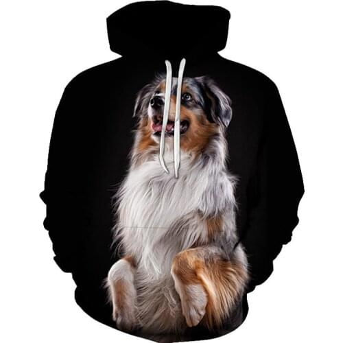 German Shepherd Hoodies Mens Hoodie Cute Pet Dog Sweatshirt Hooded Men/Womens Hoody Autumn Winter 3D Design Leisure Fashion Tops
