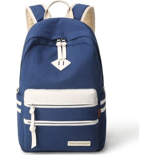 Latest Cute Candy Colors Backpack Girl Schoolbag for Teenage Women BackPack Nylon School Backpack Female Teen Bag