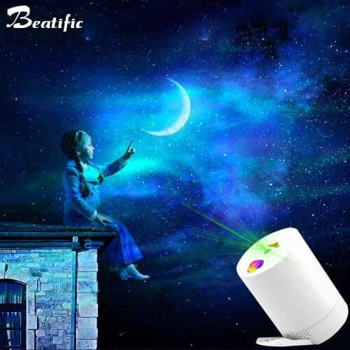 Christmas Galaxy Night Light Star Projector Starry Sky Stage Party Disco Lights for Home Bedrooms Kids Room