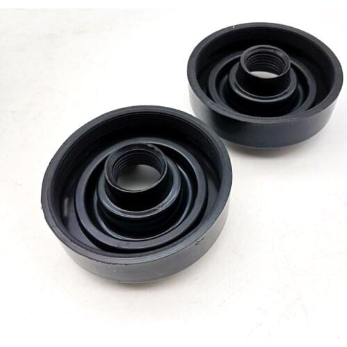 2Pcs 70mm Car Headlamp Headlight Waterproof Dustproof Cap Soft Rubber Seal Cover