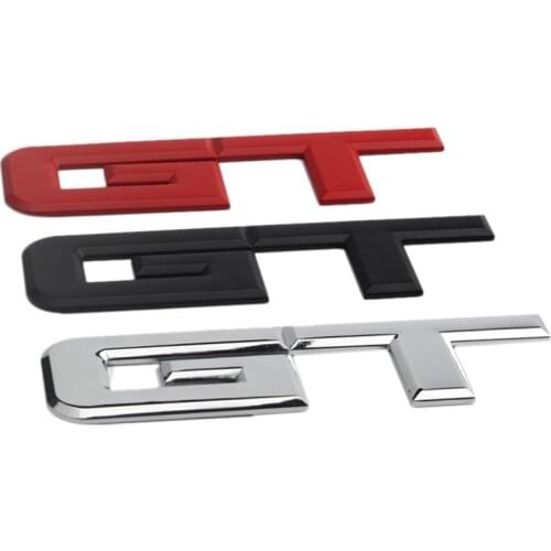 3d Gt Logo Car Sticker Fashion Car Decor Sticker For Ford Mustang Focus Mk 1 2 3 7 Mondeo Car Styling