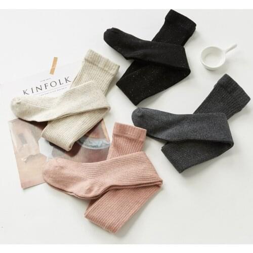 Baby Stockings Kids Girls Tights Cotton Warm Pantyhose Child Hosiery Stockings 2-9T