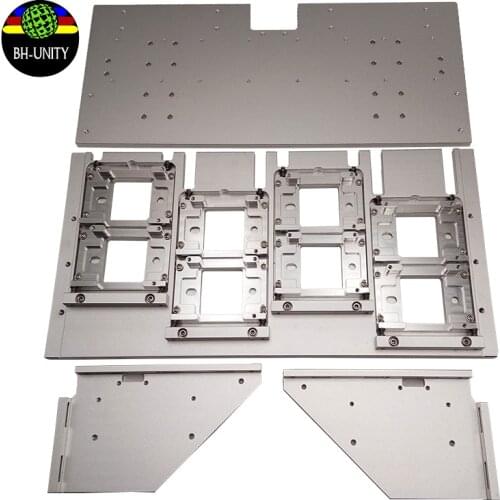 8 heads i3200 print head bracket 4720 staggered metal plate metal holder 8 heads of i3200 4720 inkjet printer