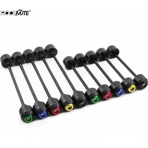 Circle Decoration POM Wheel Protector For Ducati MULTISTRADA 950 2017-2018 Motorcycle Crash Slider Pad Front Rear