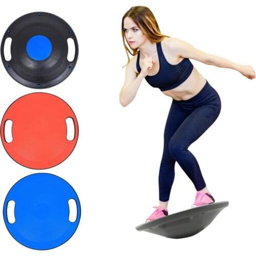 New Balance Board Waist Twisting Board Yoga Fitness Plate Stability Disc Waist Wriggling Plate Anti Skid Board Training Sports