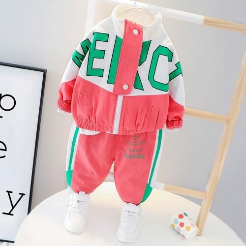 Toddler Girl Fall Clothes 2020 Baby Boutique Kids Clothing Fashion Girls Outfits Letter Sports Suit Children Korean Version Suit