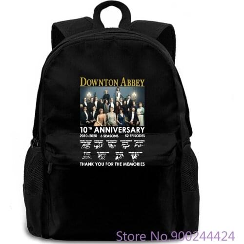 Downton Abbey 10th Anniversary Thank You For The Memory Men Fashion Style backpack