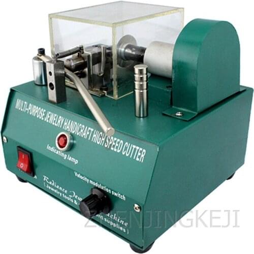 220/110V High Speed Cutter Multi-Perpose Jewelry Handicraft Gold Silver And Bronze Wristband Necklace Etc Line Cutting Equipment