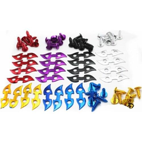 Motorcycle Electric Vehicle Modification Parts Color Screw Repair Plastic Shell Repair Connecting Piece Self-tapping Screw