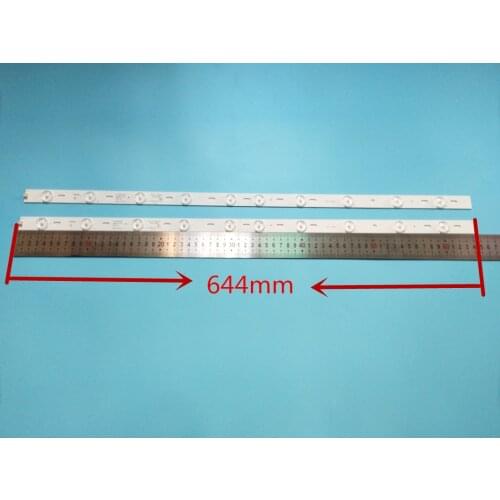 100% New KONKA KL32GT618 retrolighting LED 350177 27 10leds 64.4 centimeters 5 set= 10 parts