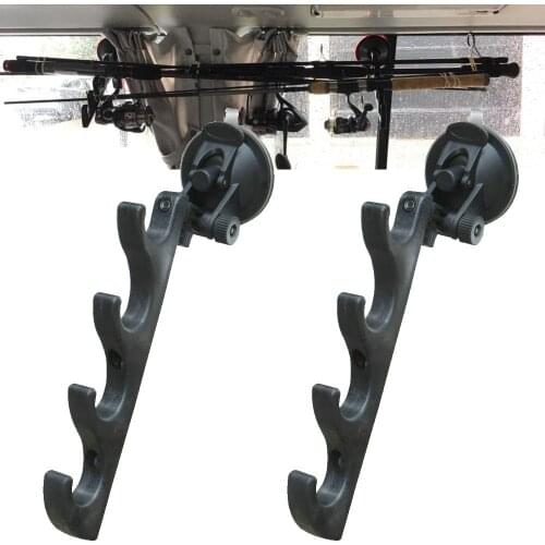 2Pcs/lot Suction Cup Fishing Rod Holder for Car Window - Truck Fishing Pole Rack For Car/Truck/SUV