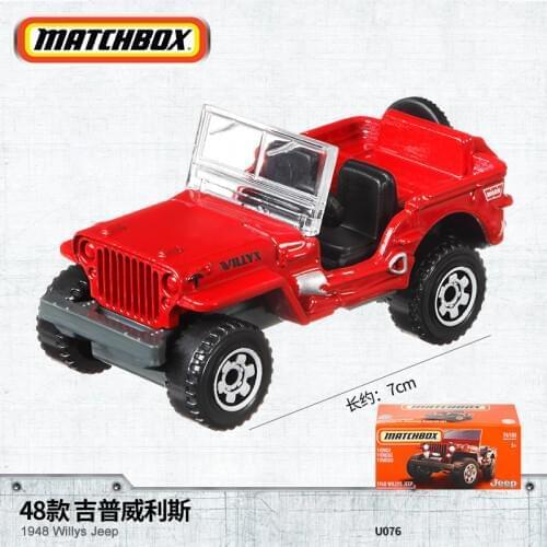 2021 Matchbox Cars 1948 WILLYS JEEP 1/64 Metal Diecast Collection Alloy Model Car Toys
