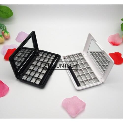 24 Grids Empty Eye Shadow with Mirror, Makeup Tool, Cosmetic DIY High Quality Plastic Box F1862