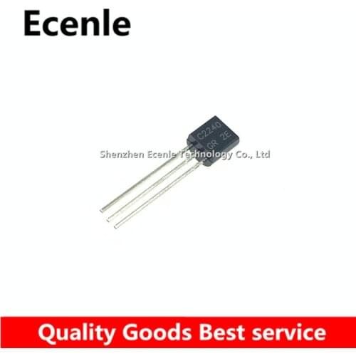 5 Pcs/Lot 2SC2240 MARK:C2240 TO-92 TRANSISTOR (LOW NOISE AUDIO AMPLIFIER APPLICATIONS) 100% New&Original